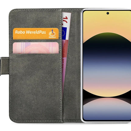 Xiaomi Redmi Note 14S Black Wallet Book Case Wallet Book Case Zwart - Mobilize - Casebump