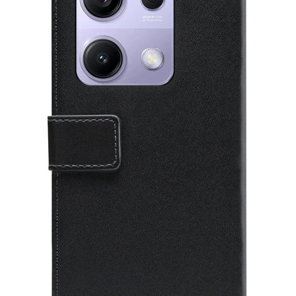 Xiaomi Redmi Note 14S Black Wallet Book Case Wallet Book Case Zwart - Mobilize - Casebump