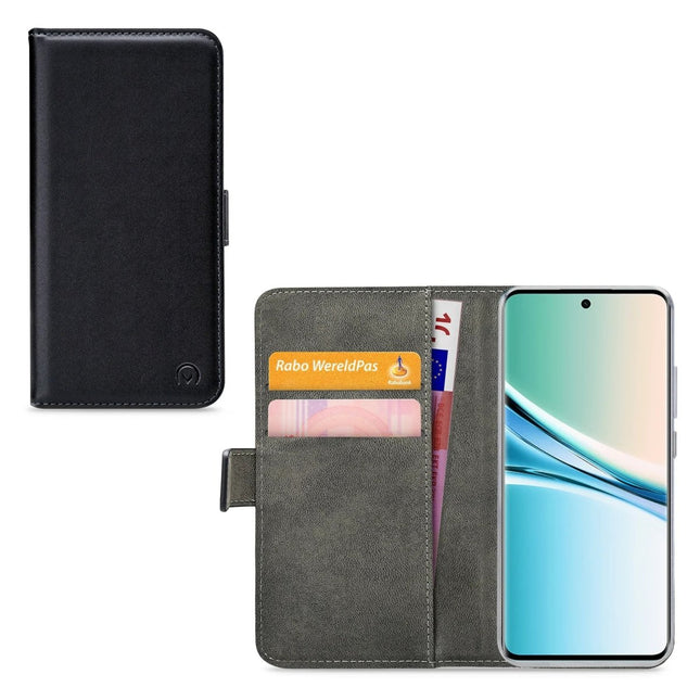 Xiaomi Redmi Note 15 5G Black Wallet Book Case Wallet Book Case Zwart - Mobilize - Casebump