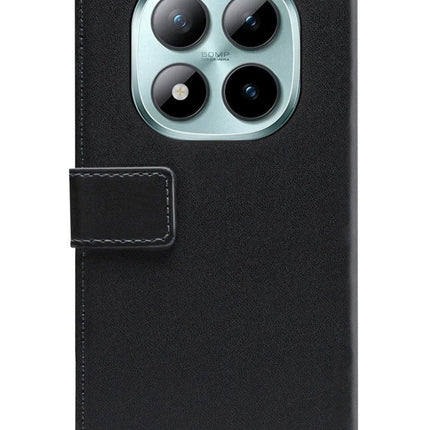 Xiaomi Redmi Note 15 5G Black Wallet Book Case Wallet Book Case Zwart - Mobilize - Casebump
