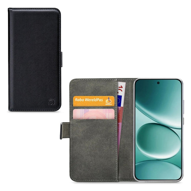 Xiaomi Redmi Note 15 Pro 5G Black Wallet Book Case Wallet Book Case Zwart - Mobilize - Casebump