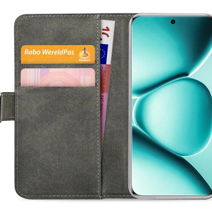 Xiaomi Redmi Note 15 Pro+ 5G Black Wallet Book Case Wallet Book Case Zwart - Mobilize - Casebump
