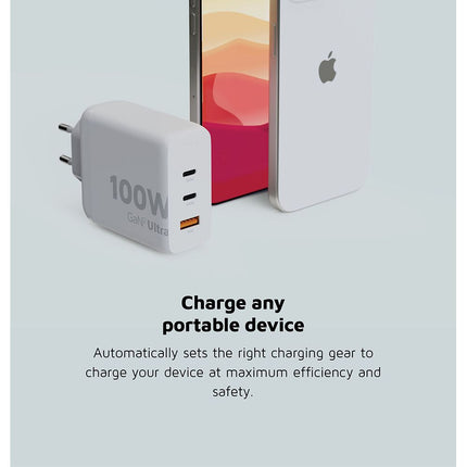 Xtorm 100W GaN2 Ultra Wall Charger - XEC100