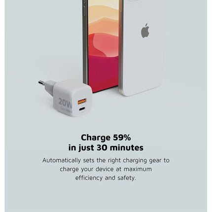 Xtorm 20W GaN2 Ultra Wall Charger - X20BC0