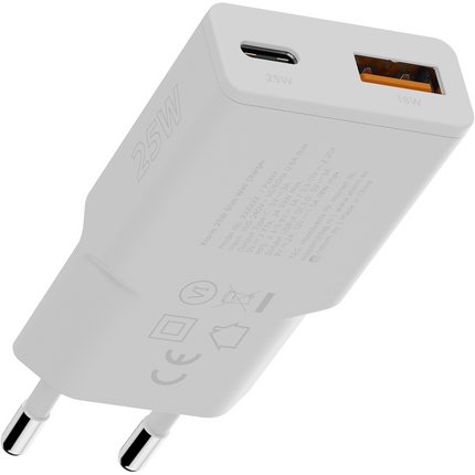 Xtorm 25W Go2 SlimLine Charger - White - XG2SL025
