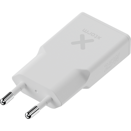 Xtorm 25W Go2 SlimLine Charger - White - XG2SL025
