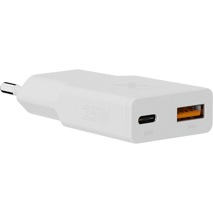 Xtorm 25W Go2 SlimLine Charger - White - XG2SL025