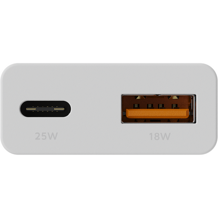 Xtorm 25W Go2 SlimLine Charger - White - XG2SL025