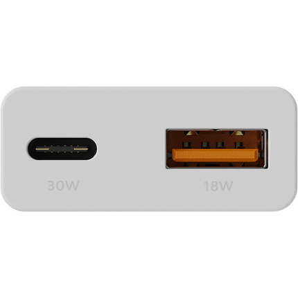 Xtorm 33W Go2 Evolution SlimLine Charger - White - XG2SL033