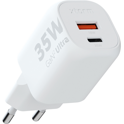 Xtorm 35W GaN2 Ultra Wall Charger - White - XEC035