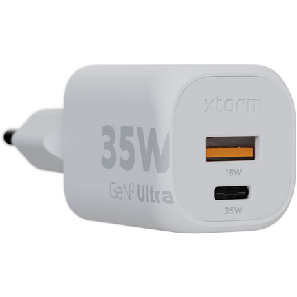 Xtorm 35W GaN2 Ultra Wall Charger - White - XEC035