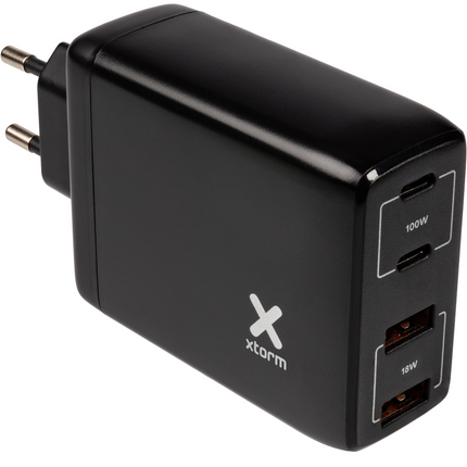 Xtorm 4-in-1 Laptop Charger USB-C PD 100W
