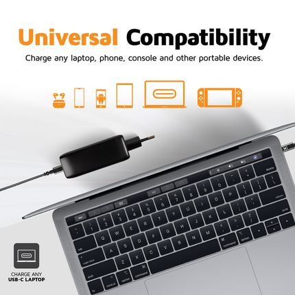 Xtorm 4-in-1 Laptop Charger USB-C PD 100W