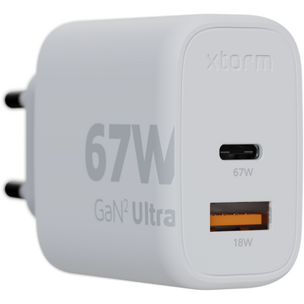 Xtorm 67W GaN2 Ultra Wall Charger - X67BC0 (Bulk Packed)