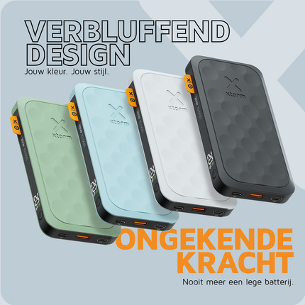Xtorm 20W Fuel Series Powerbank 10.000 mAh - Sage Green - FS5103U
