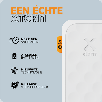 Xtorm 20W Fuel Series Powerbank 10.000 mAh - Dusk White - FS5100U