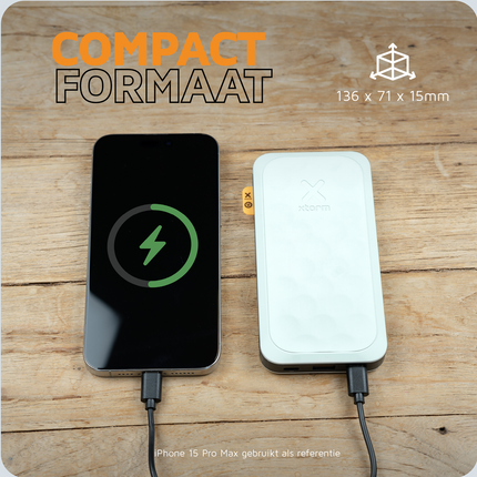 Xtorm 20W Fuel Series Powerbank 10.000 mAh - Dusk White - FS5100U