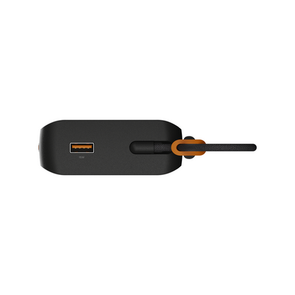 Xtorm 30W Go2 Evolution FastCharge Powerbank 20.000 mAh - Built-in Cable - Charcoal Black - XG2E30W201C