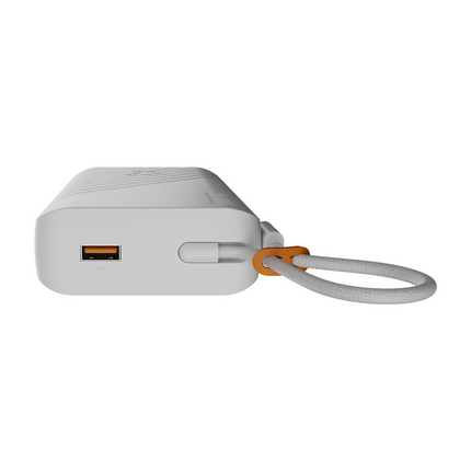 Xtorm 30W Go2 Evolution FastCharge Powerbank 20.000 mAh - Built-in Cable - Ice White - XG2E30W207C