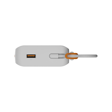 Xtorm 30W Go2 Evolution FastCharge Powerbank 20.000 mAh - Built-in Cable - Ice White - XG2E30W207C