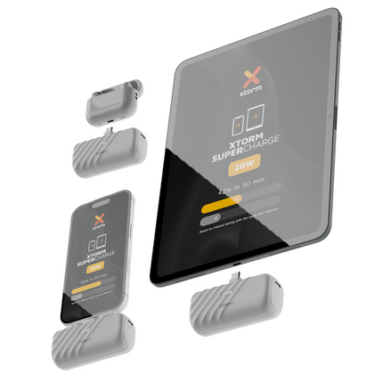 Xtorm 20W Go2 Evolution Powershot Powerbank 5.000 mAh - Ice White - XG2PSE057