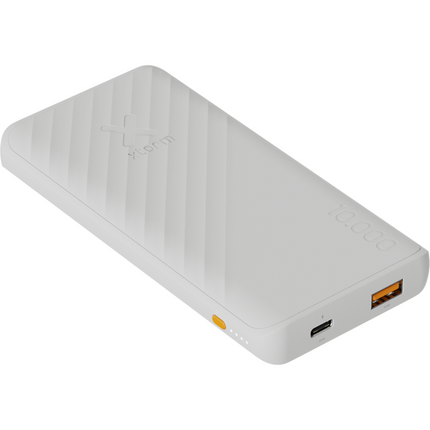 Xtorm 15W Go2 FastCharge Powerbank 10.000 mAh - Ash White - XG2100U