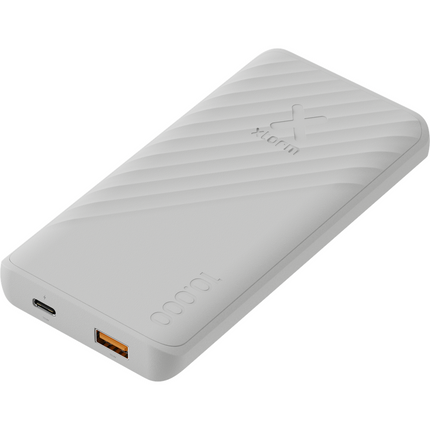 Xtorm 15W Go2 FastCharge Powerbank 10.000 mAh - Ash White - XG2100U
