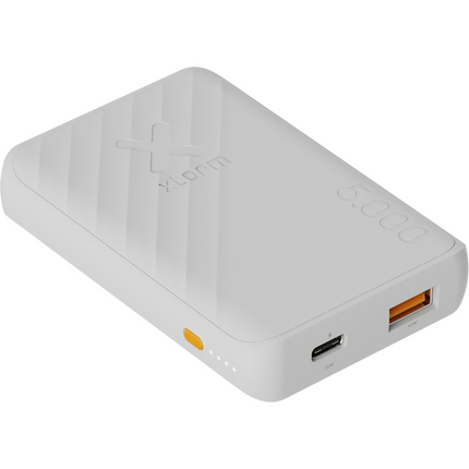 Xtorm 12W Go2 FastCharge Powerbank 5.000 mAh - Ash White - XG2050