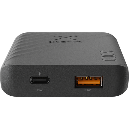 Xtorm 12W Go2 Evolution FastCharge Powerbank 5.000 mAh - Charcoal Black - XG2051
