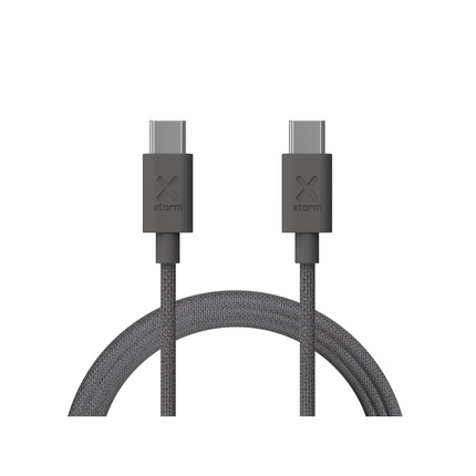 Xtorm Go2 USB-C PD Cable 100W - Grey - 1m - CXG2072