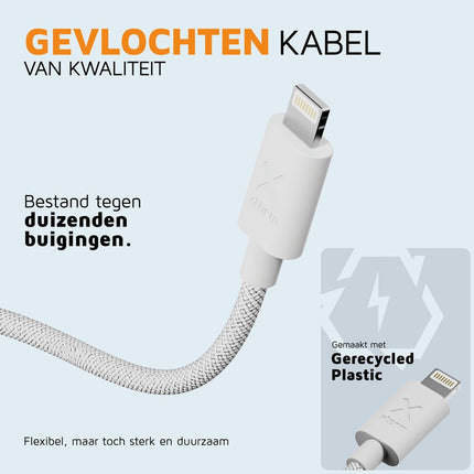 Xtorm Go2 USB to Lightning Cable White - 1m - CXG2010