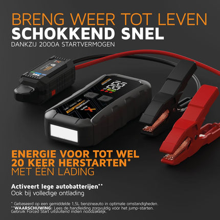 Xtorm 2000A Superboost Jumpstarter - 15W Powerbank & Flashlight - XJS201