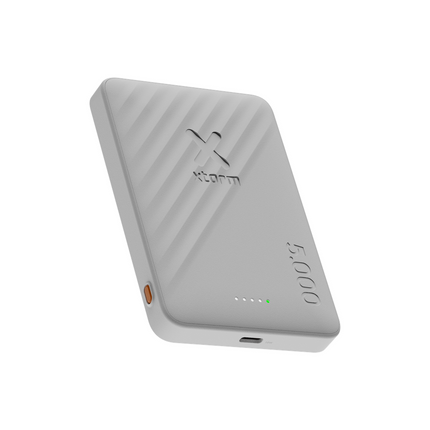 Xtorm Go2 Evolution Wireless Powerbank 5.000 mAh - Ice White - XG2WPE057