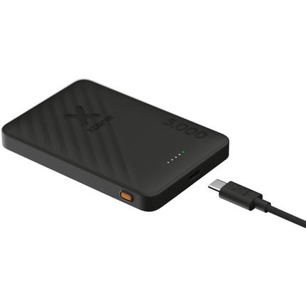 Xtorm Go2 Evolution Wireless Powerbank 5.000 mAh - Charcoal Black - XG2WP051