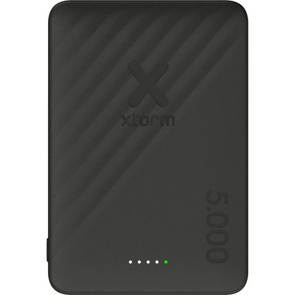 Xtorm Go2 Evolution Wireless Powerbank 5.000 mAh - Charcoal Black - XG2WP051