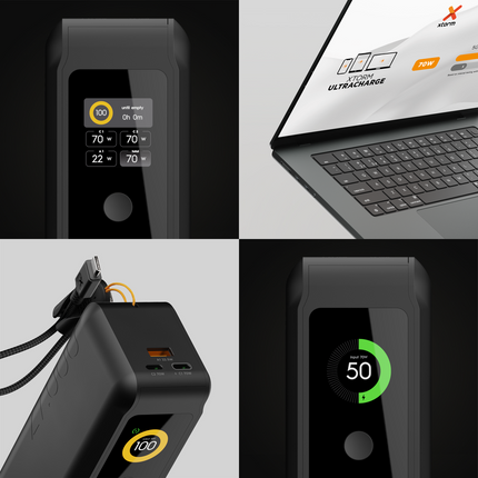 Xtorm NextGen - 70W Powerbank 27.000 mAh - Black - XNG271W70