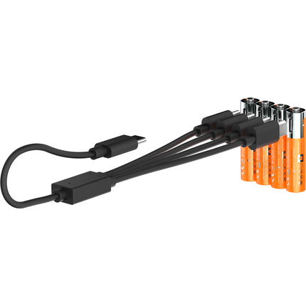 Xtorm NextGen AAA Batteries USB-C Rechargeable - 4 Pack