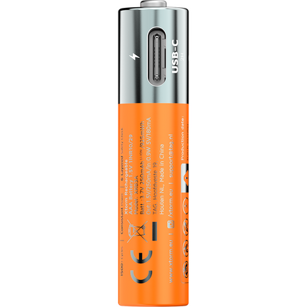 Xtorm NextGen AAA Batteries USB-C Rechargeable - 4 Pack