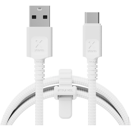 Xtorm Next Gen USB to USB-C Cable White - 1.5m - CX3050
