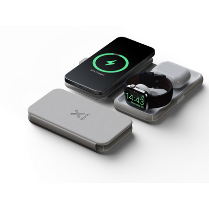 Xtorm Foldable Wireless Travel Charger 3 in 1 15W- XWF31