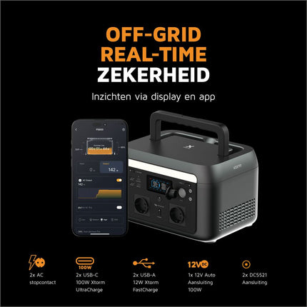 Xtorm Portable Power Station 600W - XP2W600