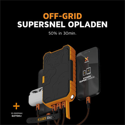 Xtorm Rugged Solar Powerbank 10.000 mAh - XR203