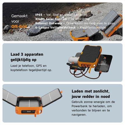Xtorm Rugged Solar Powerbank 10.000 mAh - XR203