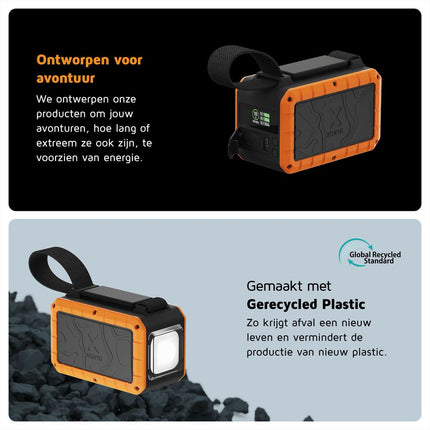 Xtorm 100W Rugged Powerbank 40.000 mAh - Flashlight - XR204