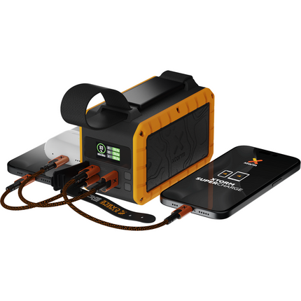 Xtorm 100W Rugged Powerbank 40.000 mAh - Flashlight - XR204
