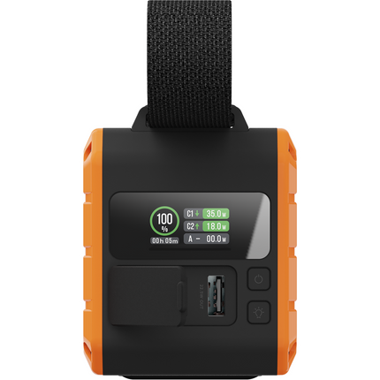 Xtorm 100W Rugged Powerbank 40.000 mAh - Flashlight - XR204