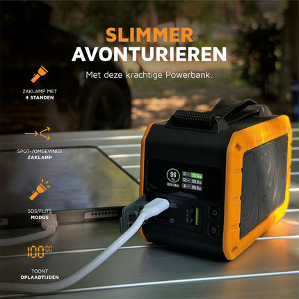 Xtorm 100W Rugged Powerbank 40.000 mAh - Flashlight - XR204