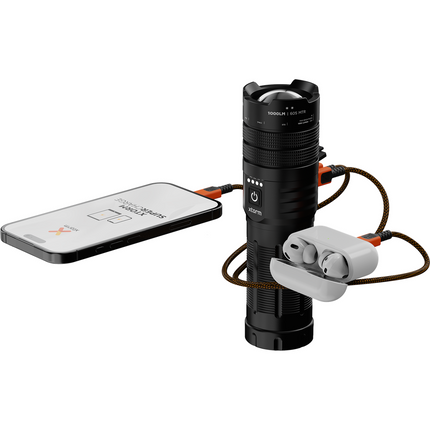 Xtorm 20W Fast Charge Flashlight Powerbank 10.500 mAh - Flashlight Powerbank - XRF101