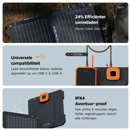 Xtorm SolarBooster 14W Foldable Solar Panel - XR2S14