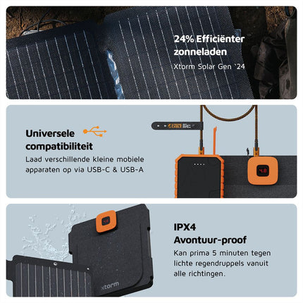 Xtorm SolarBooster 28W Foldable Solar Panel - XR2S28